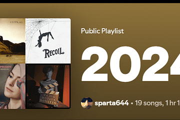 Spotify-Header der Playlist 2024
